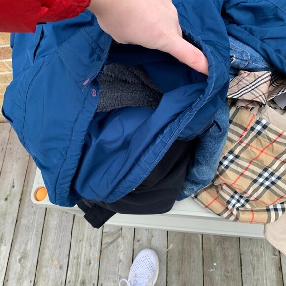 Vintage 2004 Patagonia Infurno Parka Jacket Blue XS Blue - Picture 5 of 10